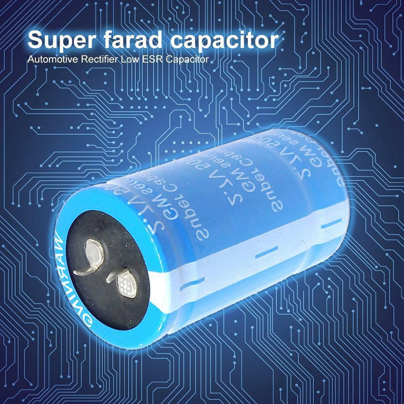 2.7V 500F 60x35mm ESR Electrolytic Farad Capacitor Electronic Components