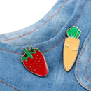 Piercing Collar Decor Corsage Cloth Bag Cap Jacket Pin Badge Enamel Brooch Pin