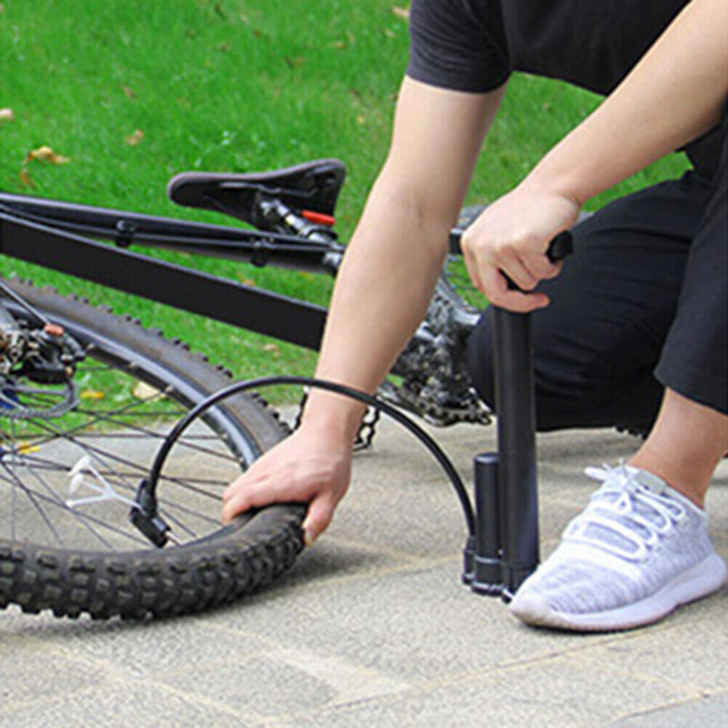 Hand Floor Pump Manual Bicycle Tire Air Pump for Schrader Presta Dunlop Valve