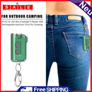 4 Modes LED Flashlight USB Rechargeable Portable Lanyard Flashlight