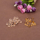 20pcs Copper Leather Craft Belt Wallet Solid Brass Nail Rivets Screws(4) Newly