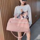 Fashion Women Yoga Fitness Waterproof Messenger Bag Luggage Handbag (Pink)l