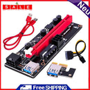 PCI Express Riser Card USB 3.0 PCI-E Cable 1X to 16X 4Pin 6Pin Power Adapter