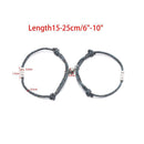 Rope Braided Bracelet Lover  Friendship Bracelet Rope Alloy Couple Bracelet