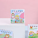 Daily Scheduler Yearly Agenda Cute Desk Calendar Mini Desktop Ornaments