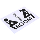 Thinking Room Toilet Paste Wc Door Sign Removable Toilet Wall Stickers Newly