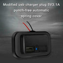 Dual Socket Usb Car Charger 12v/24v 3.1A 4.8A USB Charging Power For Car Y9Y1