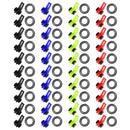 10pcs Fishing Hook Keeper for Fishing Rod Pole Lures Safety Holders (Blue)