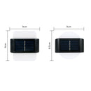 2 Packs Solar Light Garden Decor Solar Lamp Outdoor for Home (Round WarmLig