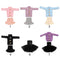 DIY Handmade Mini Knitted Sweater Dressing Clothes Tops Casual Dress Fur Coat