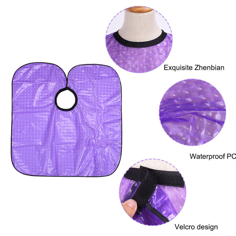 Hair Coloring Cape Barber Waterproof Anti-static Hairdresser Shawl Styling