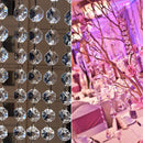 33FT Crystal Clear Acrylic Bead Garland Chandelier Hanging Wedding Supplies
