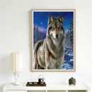 5D DIY Full Drill Diamond Painting Wolf Cross Stitch Embroidery Wall Art Newly