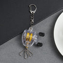 Retractable Reel Retractable Keychain ID Card Badge Holder Key Ring Belt Clip