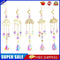 #A 1/5pcs Crystal Wind Chime Hanging Ornament Window Curtains Pendant Jewelry De