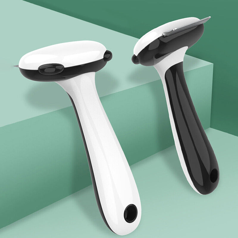 Panda Shaped Cat Comb Beauty Tools Plastic Deshedding Comb Portable Pet Products