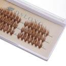 Colored Eyelashes Eyelash Extension Cluster Lashes Segment Premade Grafting
