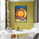 30x40cm 5D Diamond Painting Moon Sun Cross Stitch Kit Rhinestone Bead Crafts