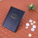 120 Banknote Storage Penny Pockets Money Album Book Collecting (Black) Newly