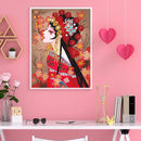 Partial Special Shape Drill Diamond Painting ancient beauty Rhinestone Draw