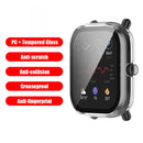 For Huami Amazfit GTS 2 Mini Glass + Cover Tempered Glass Film Screen Prote