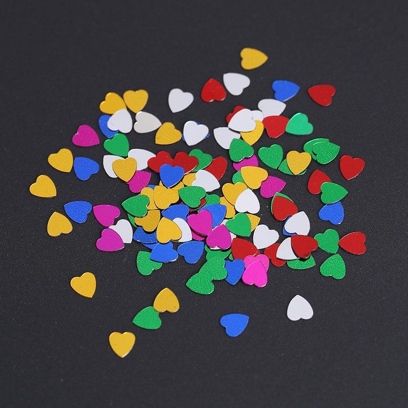 15g Love Heart Table Confetti Sequin Sprinkles Wedding Party Decor (3 Newly