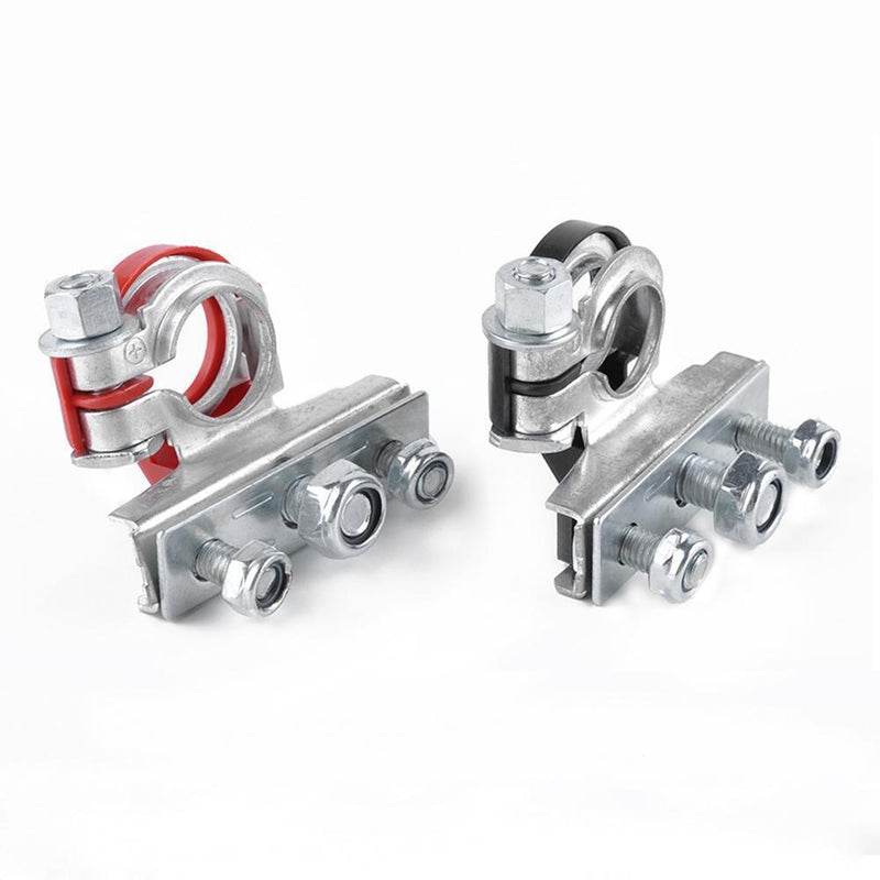 2pcs Car Battery Wire Cable Terminals Clamps Clips Connectors Universal Newly