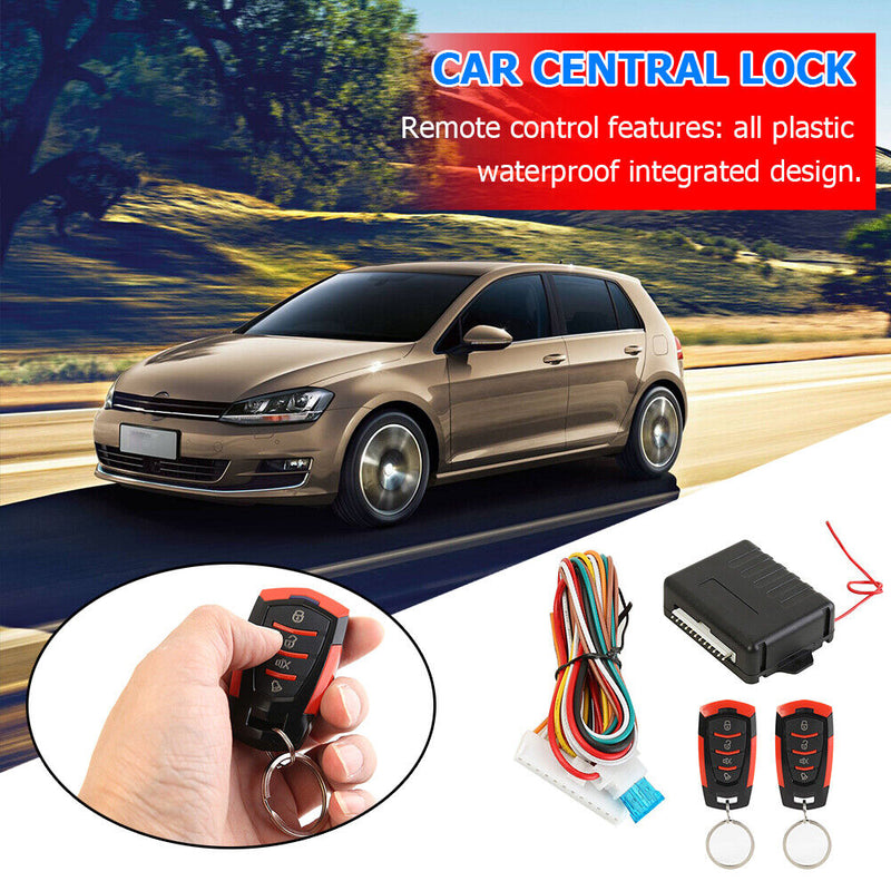 Car Remote Central Door Lock Kit Auto Keyless Entry Alarm System 410/T111 Newly