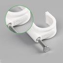 100pcs Self-Locking Plastic Nylon Wire Cable Zip Ties Green Cable Fasten Loop
