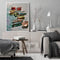 Colorful Boats Oil Painting By Numbers DIY Frameless Art Picture On Canvas