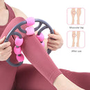 8 Wheels Body Massage Stick Muscle Massager Body Shaping Relaxation Roller Ring