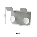 Rack Self-Stick Storage Punch-free Hair Dryer Rack Hair Dryer Holder Hanger