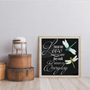 DIY 5D Diamond Painting Dragonfly Full Square Diamond Mosaic Wall