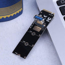 6M.2/NGFF to USB3.0 Port Converter Adapter Graphic Card Cable Extender Card