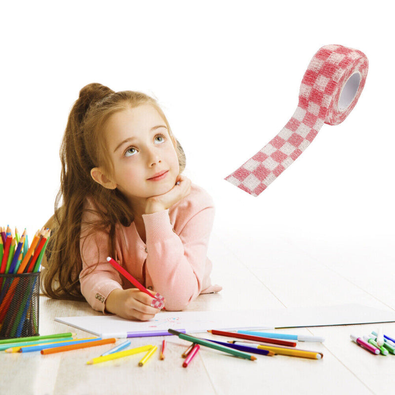 Self Adhesive Tape Elastic Bandage Finger Protector Binding for Cross Stitch