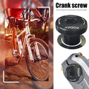 Bicycle Crank Locking Screws Durable Bike Crankset Bolt Cap Cover Cycling Parts