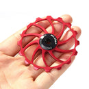 Mi Xim Mountain Bike Rear Derailleur Bearing Pulley Guide Wheel (Red 16T)