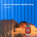 Solar Anti Insect Repeller Lamp Bug Waterproof Outdoor USB Light (Orange) Newly