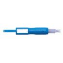 Sewing Machine Tools Compact Manual Needle Threader Embroidery Tool (Blue)