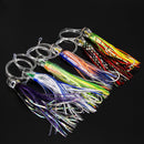 6pcs 6.5 Inch Acrylic Octopus Fishing Baits Freshwater Sea Fishing Crankbait