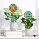 Rhinestone Craft Yard Lawn Flowers Decor Stick for Outdoor Home Christmas Gifts