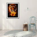 DIY Full Round Drill Diamond Painting Animal Mosaic Rhinestone Craft