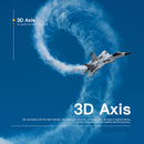 WLtoys XKS A180 RC Airplane 2.4GHz 2CH 6-Axis Gyro Aircraft with 3 Battery Newly