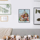 Full Embroidery 14CT DIY Landscapes Counted Cross Stitch Kit Art (FA112) Newly