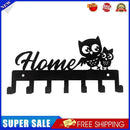 #A Multifunctional Metal Key Rack Wall Decorative Key Hat Organizer with Hooks