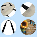 landscapePrinted Shoulder Shopping Bag Casual Large Tote Handbag (40*40cm)