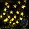 Solar Star String Lights Outdoor Fairy Garland Lamp Festival Decor (100LED)