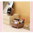 Cosmetic Table Organizer Case Makeup Organizer Desktop Storage Box Five-layer