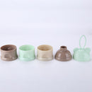 Portable Baby Food Storage Box Bear Shape Milk Powder Container (A Green) Newly
