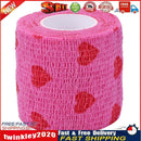 Pet Dog Cat Elastic Bandage Non-woven Pet Self Adherent Wound Tape (M) Newly